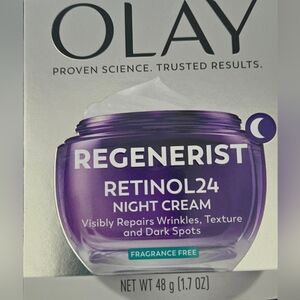 NWT  OLAY Regenerist Retinol24 Night Cream  1.7 OZ Skin Care